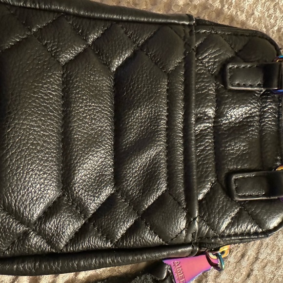 Aimee Kestenberg Small Crossbody with Rainbow Iridescent Oil Slick Hardware - Picture 16 of 16